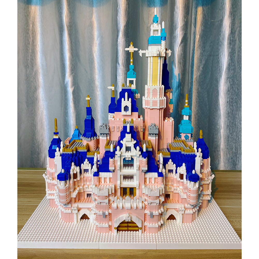 Philodendron Pink Princess - KNEW BUILT Gift Pink Castle Model